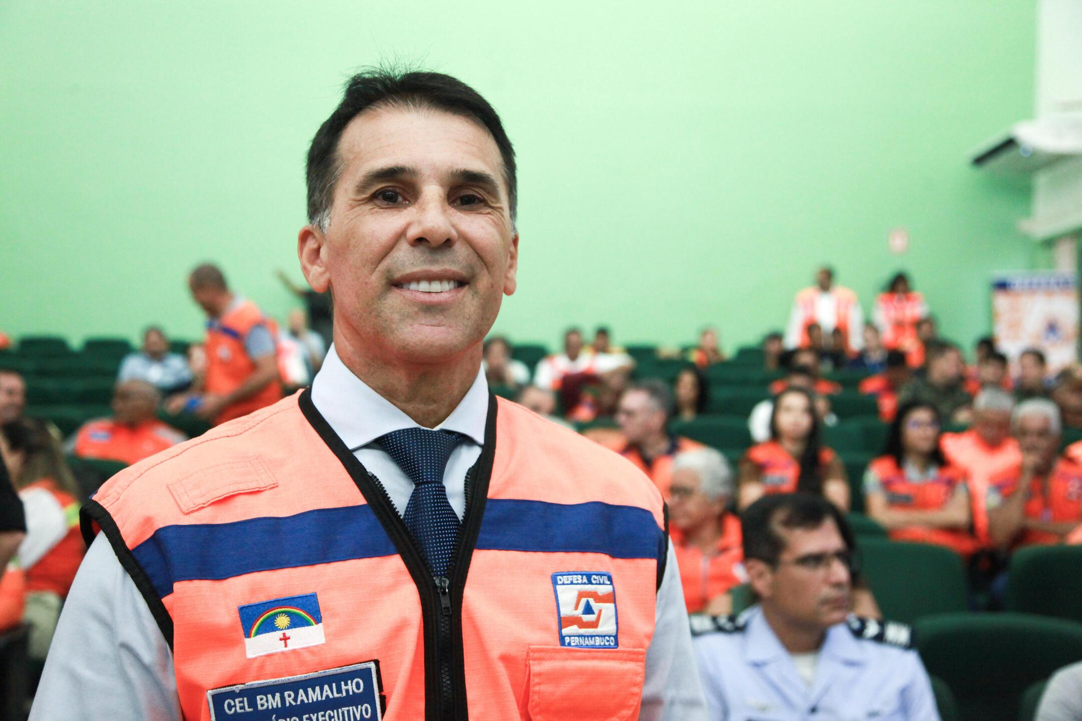 Coronel BM Clóvis Ramalho secretário executivo de proteção e defesa civil de Pernambuco