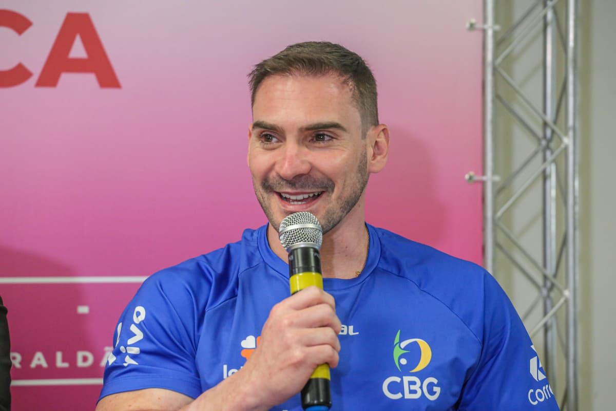 Arthur Zanetti, medalhista olímpico na ginástica artística 