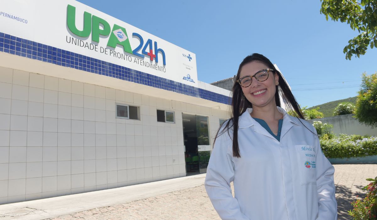 Mirela Rêgo, aluna do 8&ordm; período de Medicina, na FMS