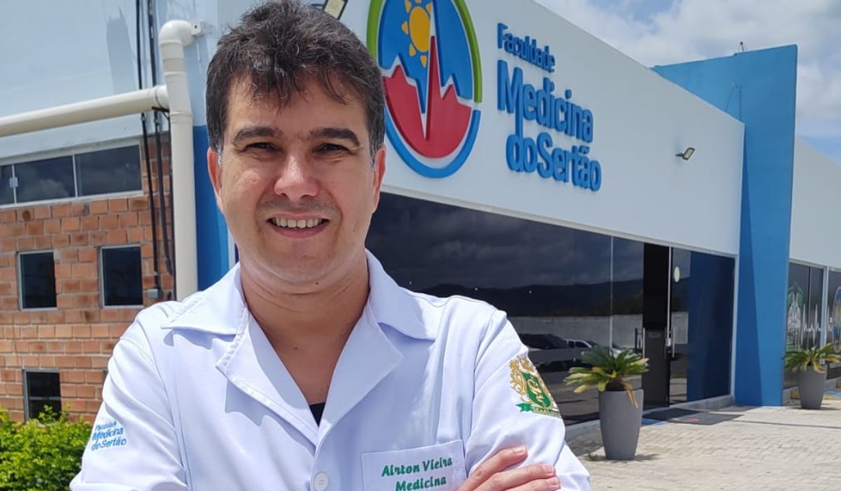 Airton Vieira, aluno do 10&ordm; período  de Medicina na FMS