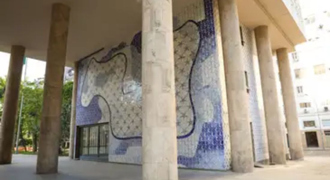 Painel de Cândido Portinari no Palácio Gustavo Capanema - Foto: Tomaz Silva/Agência Brasil