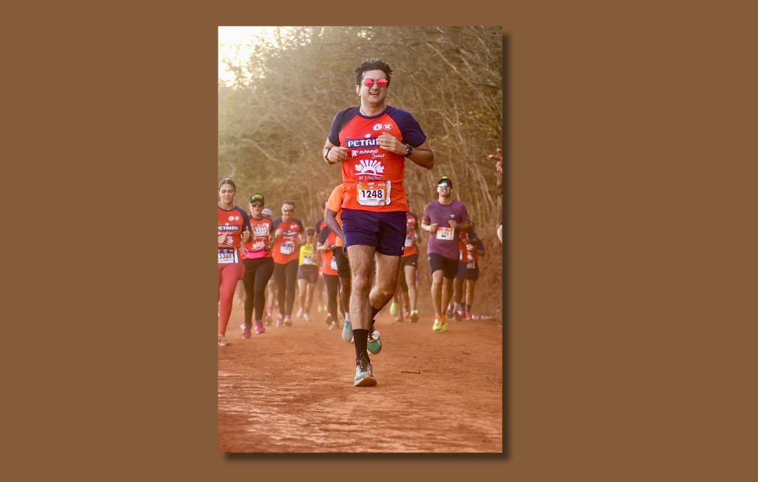 Giordano Parente também é corredor