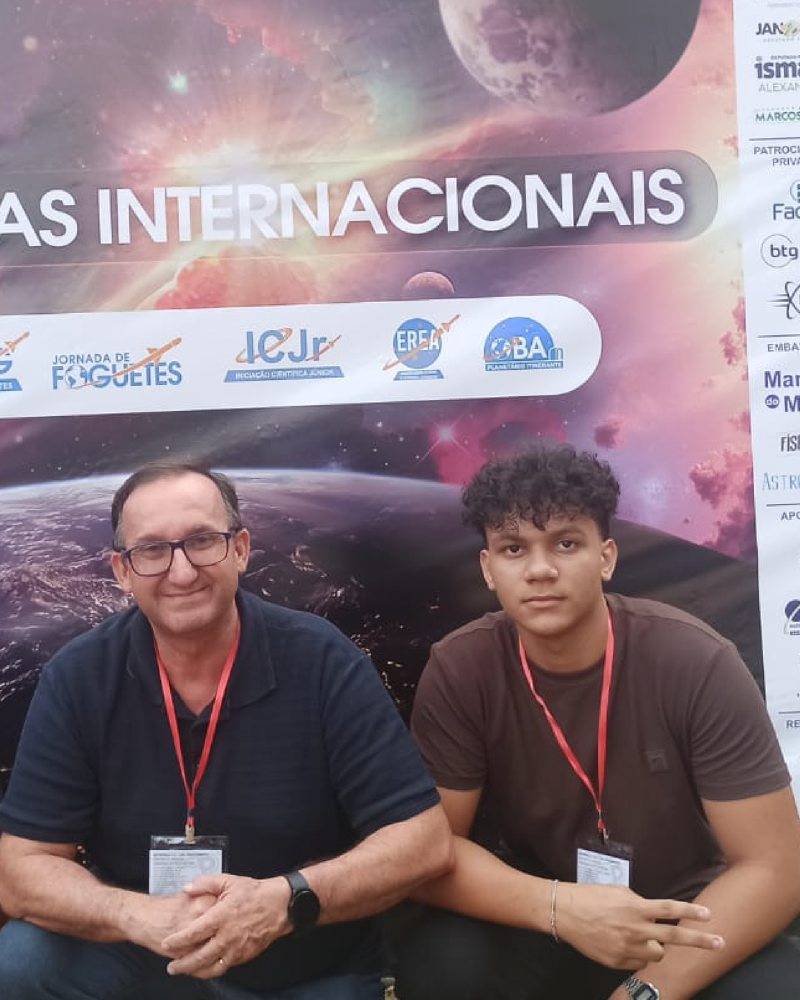 Professor Guilherme Pereira e Franklin Costa