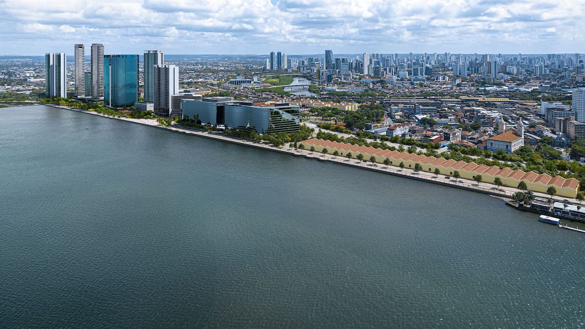 Projeção do Parque do Cais