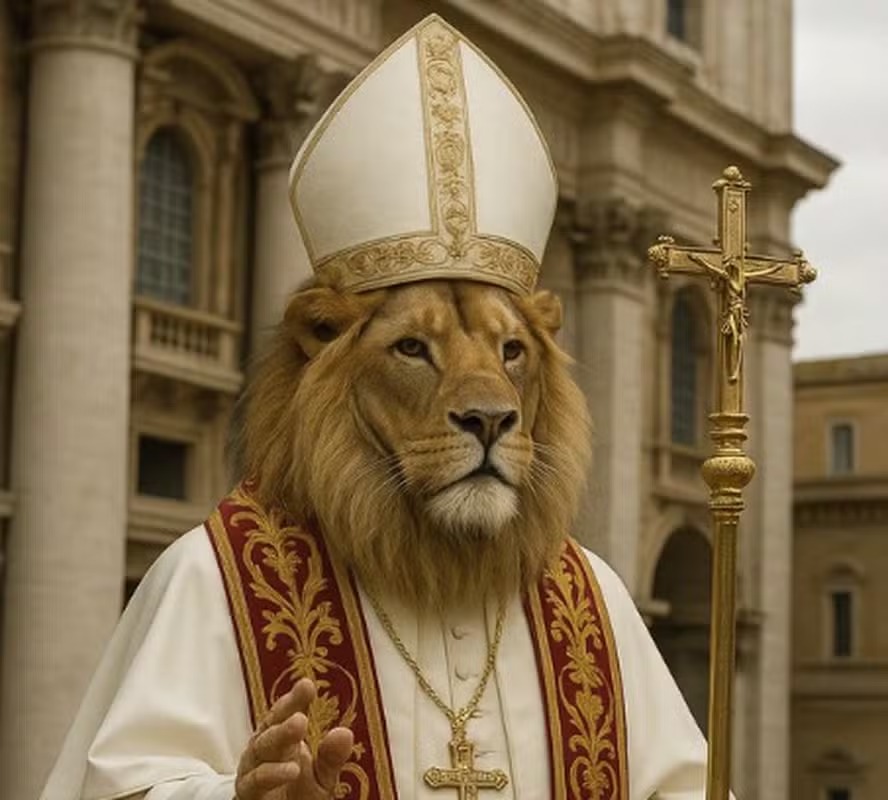 Milei publica imagem de 'Papa Leão' gerada por IA e gera controvérsia - Imagem: reprodução