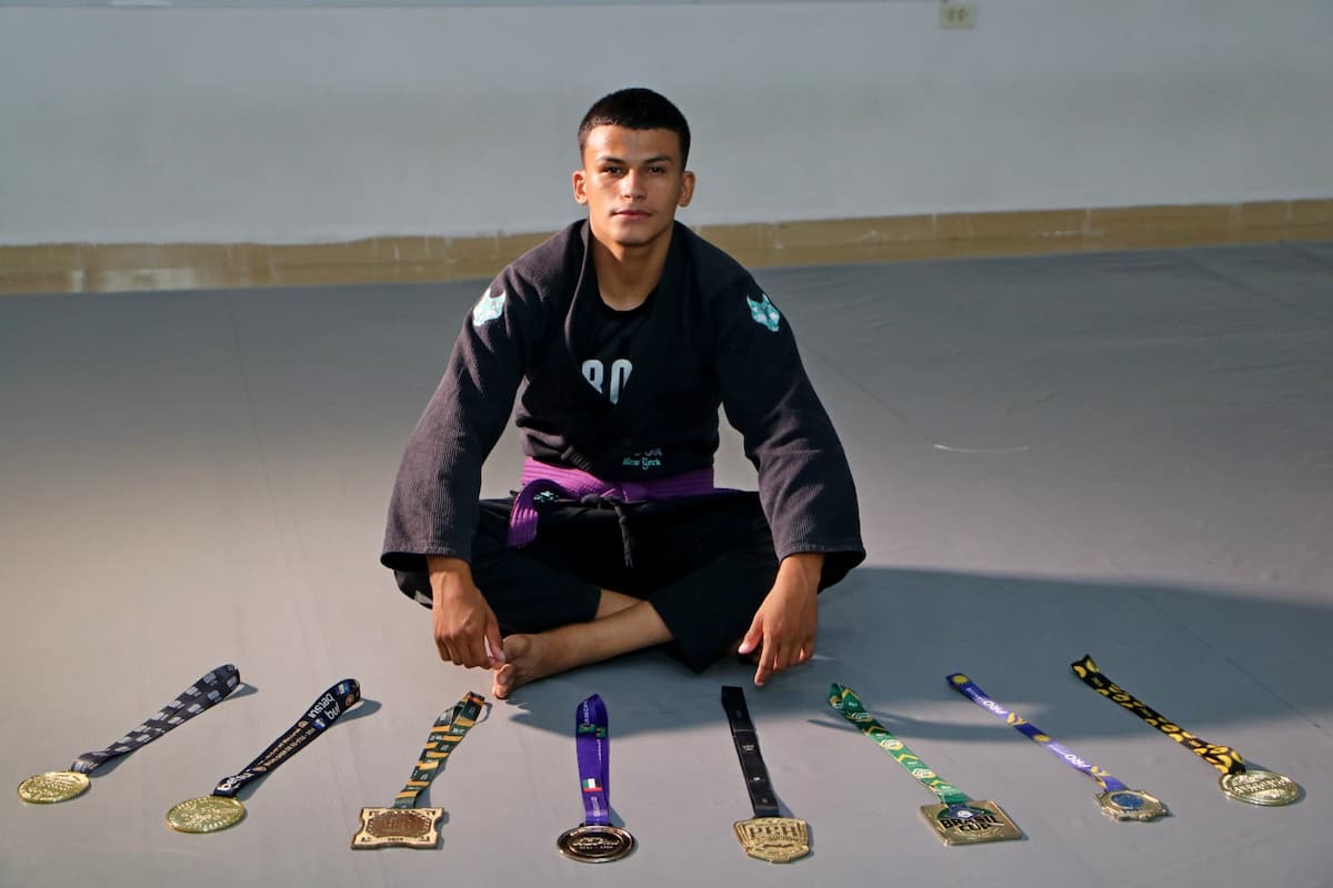 J.Jefferson, lutador pernambucano de jiu-jitsu
