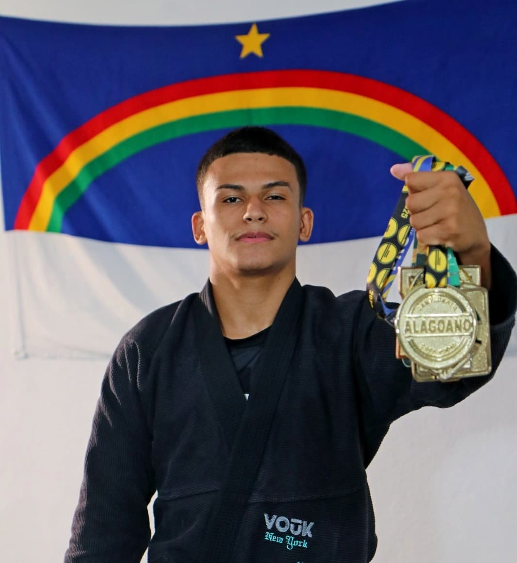 J.Jefferson, lutador pernambucano de jiu-jitsu