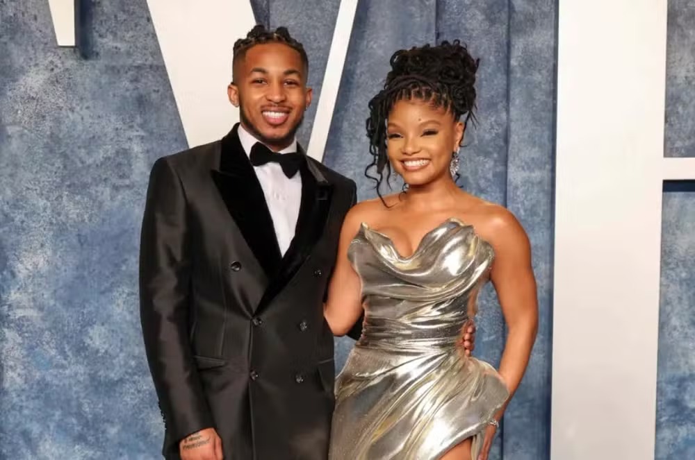 Ex-casal deu as boas-vindas ao filho, Halo, no final de 2023 