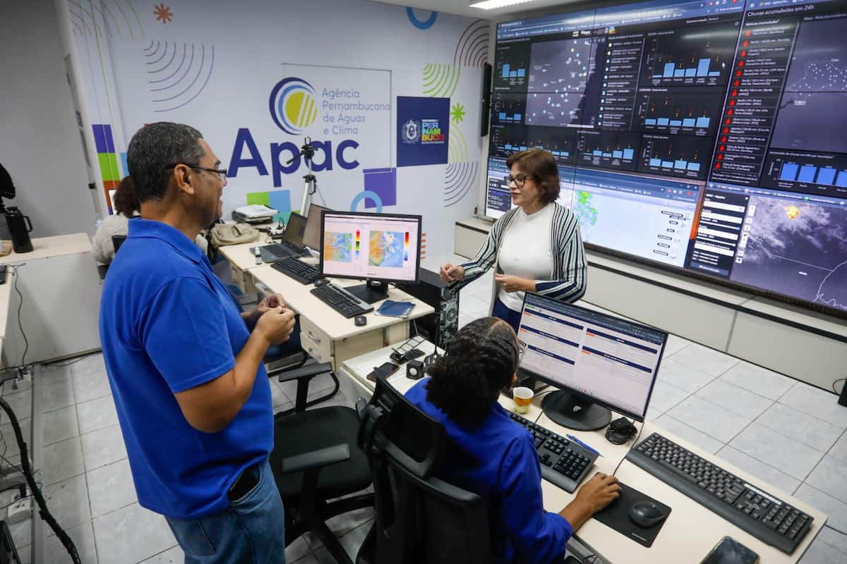  Chuvas em Pernambuco: vice-governadora monitora ações preventivas
