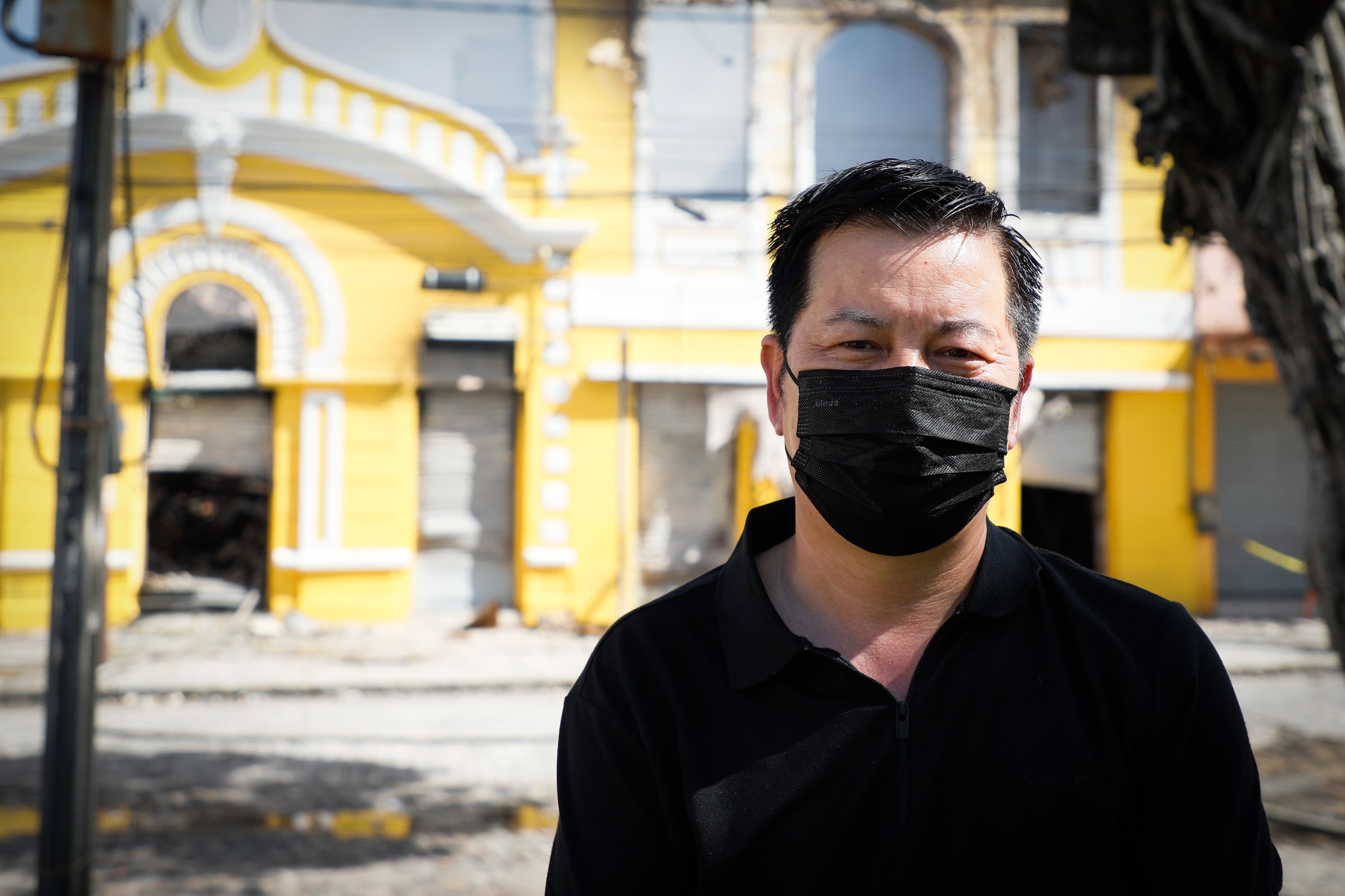 Lin Fei, 53, proprietário da loja