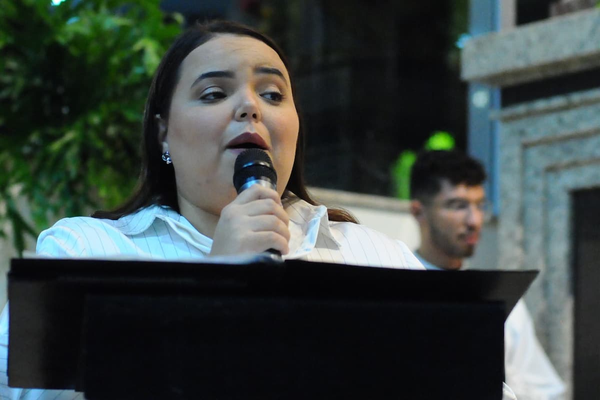 Maria Eduarda, paroquiana do Morro da Conceição 