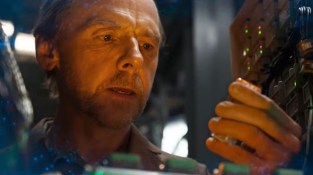 Simon Pegg em