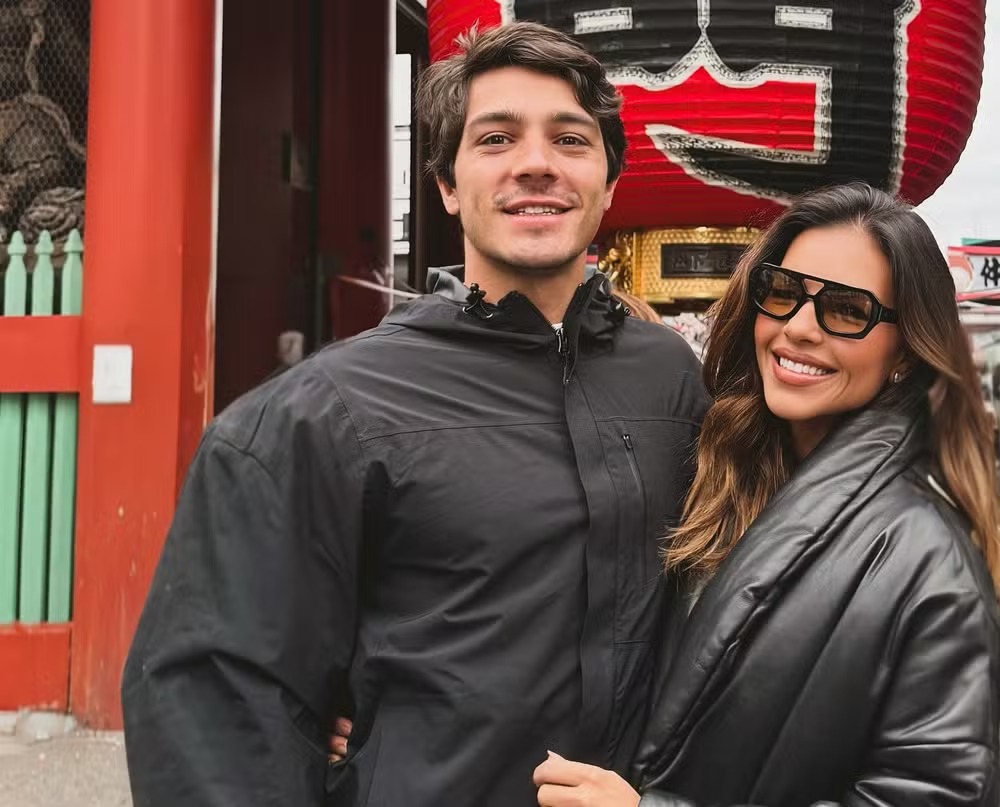 A atriz Mariana Rios e o namorado, o economista Juca Diniz 