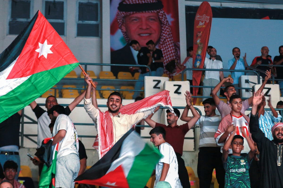 Festa do povo jordaniano com a classificação para Copa do Mundo 