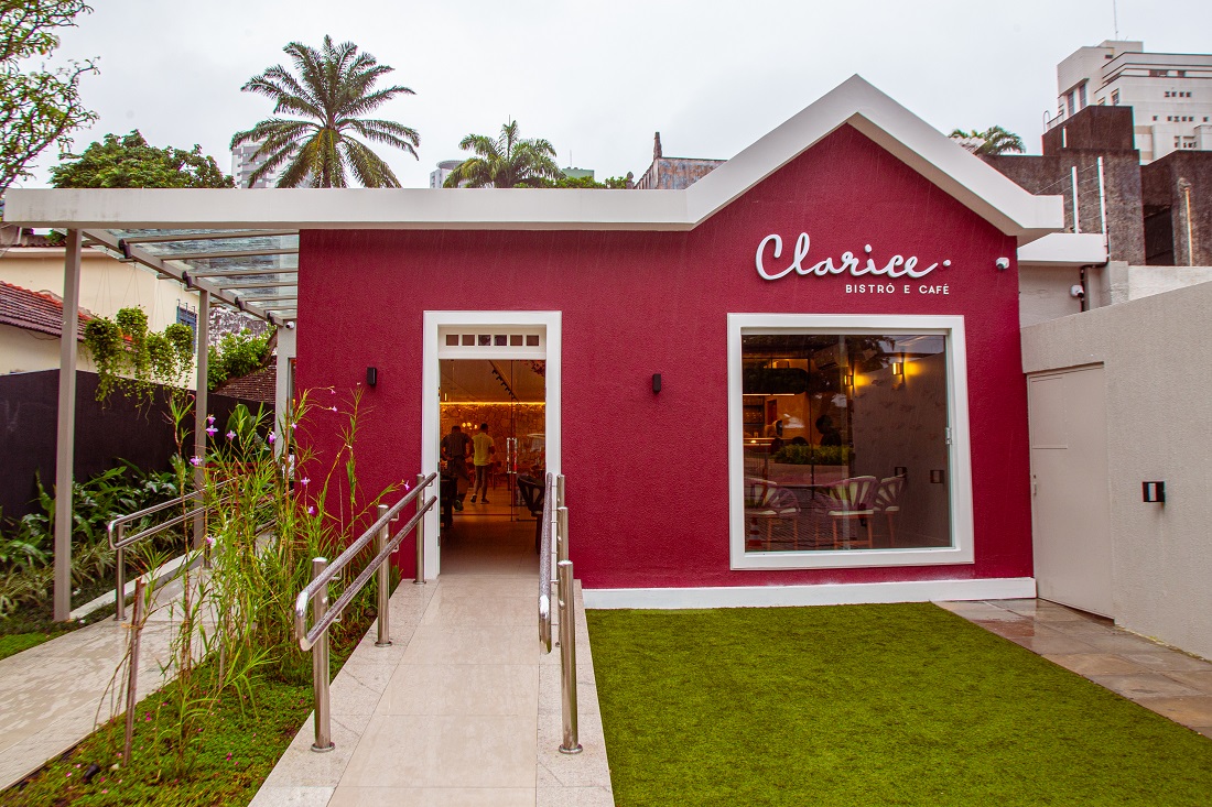 Fachada do restaurante Clarice