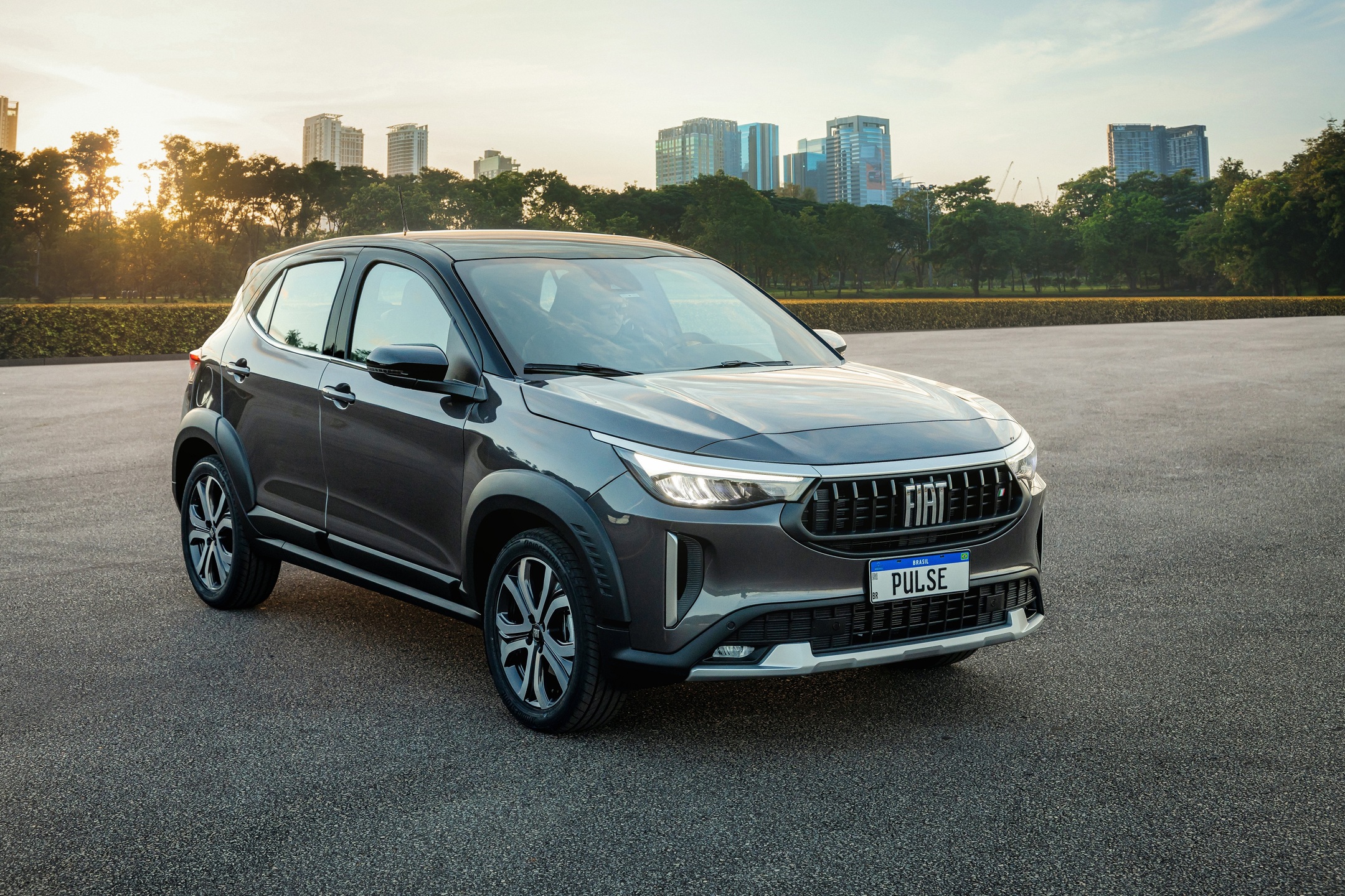 Pulse 2026 traz nova grade, para-choque redesenhado, logotipo atualizado e central multimídia com Android Automotive.