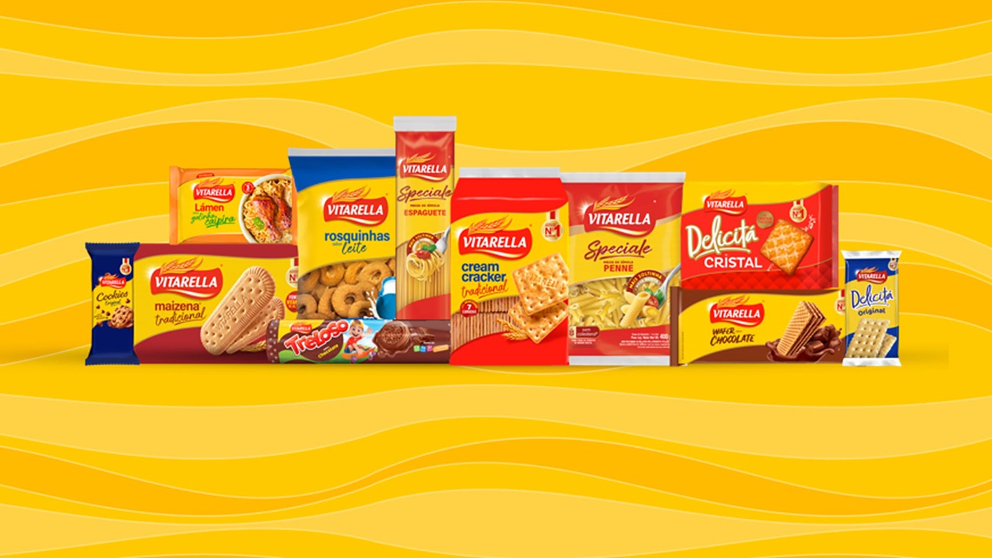 Portfólio de produtos da Vitarella | Foto: Vitarella/Divulgação