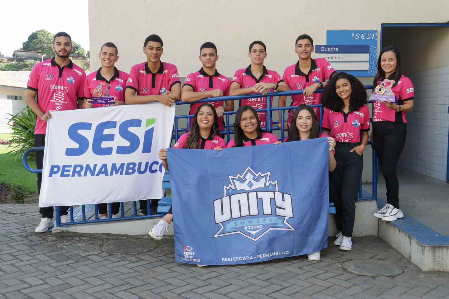 Equipe Unity Sunset do Sesi Escada