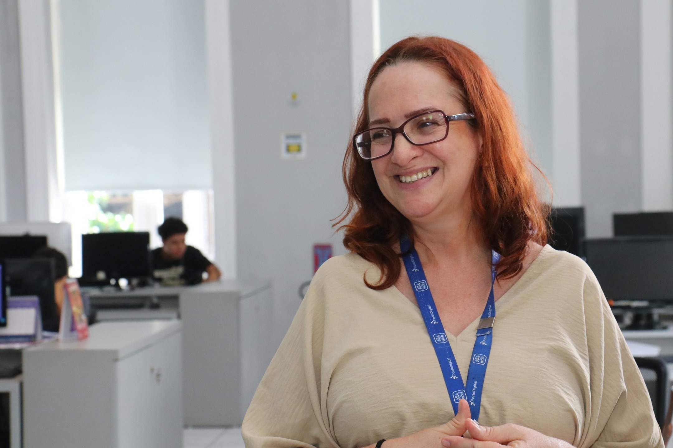 Crisitane Gonçalves, gestora da creche