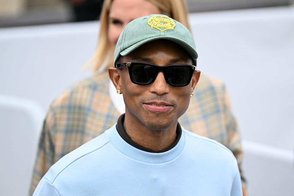 Pharrell Williams também foi agraciado com a honraria francesa