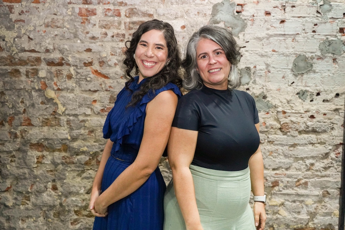 Laís (esq.) e Kássia são as organizadoras do Tech Woman | Foto: Tech Woman/Divulgação