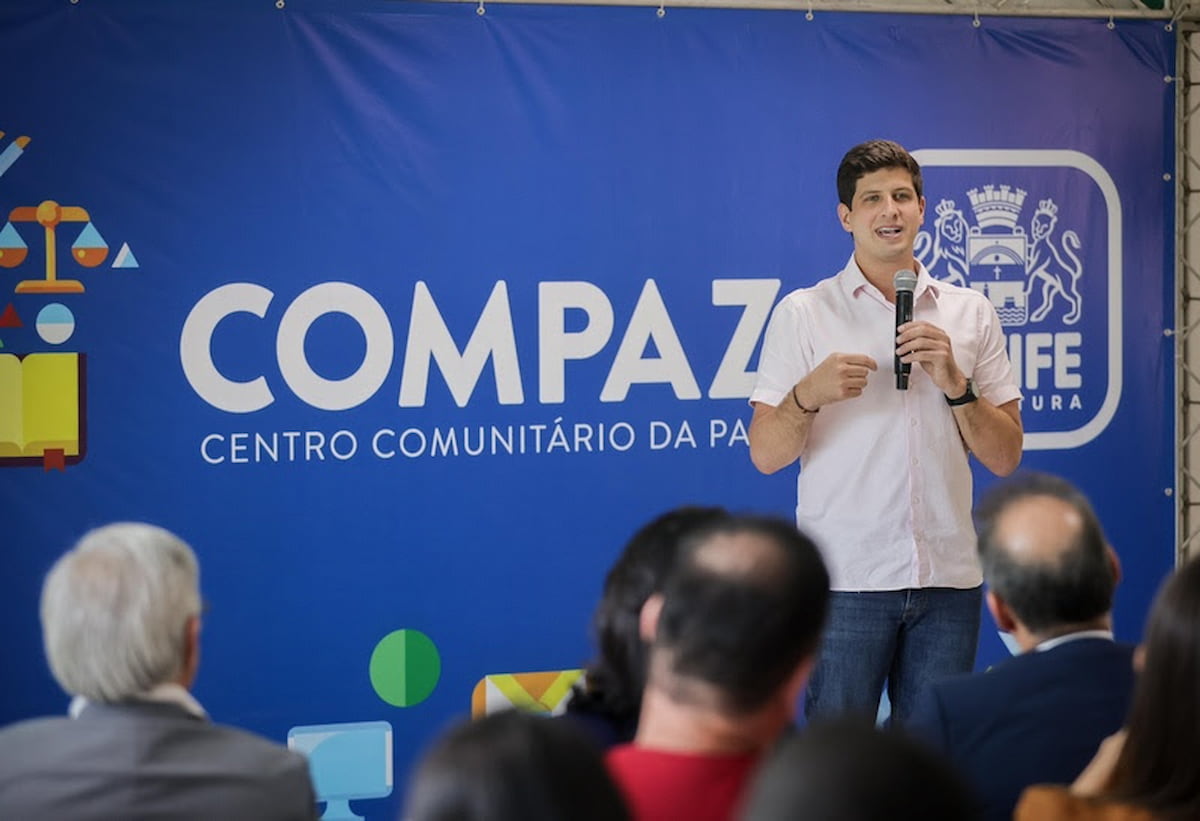 O Prefeito do Recife, João Campos.