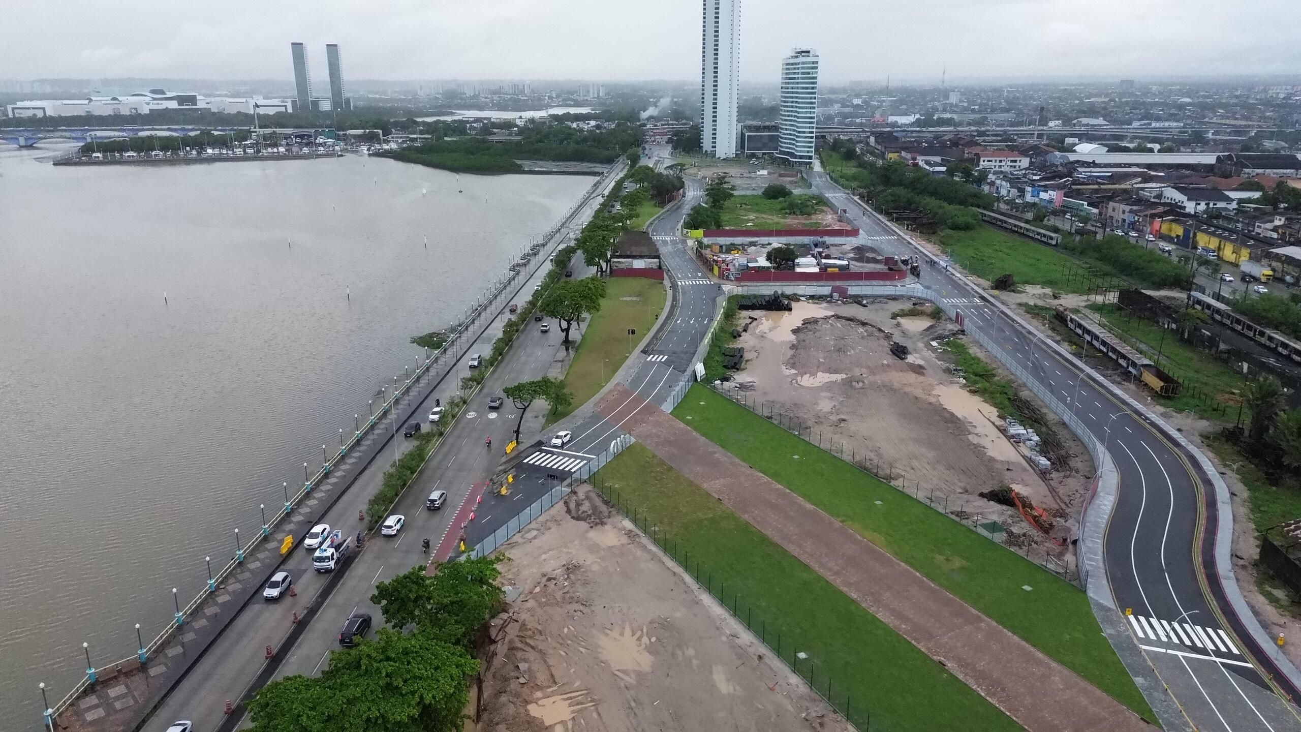 Cais José Estelita com novo trecho