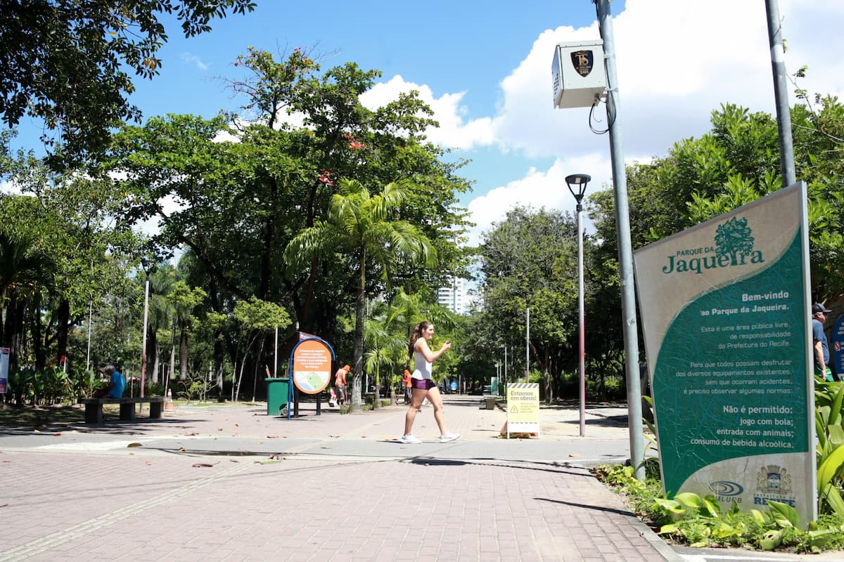 Entrada do Parque da Jaqueira