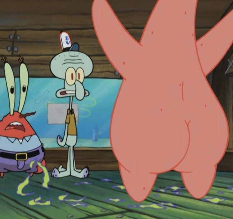 Patrick Estrela do desenho 'Bob Esponja Calça Quadrada'