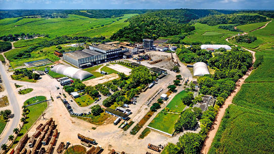 O complexo industrial e tecnológico da Usina São José foca na eficiência energética, sustentabilidade e automação