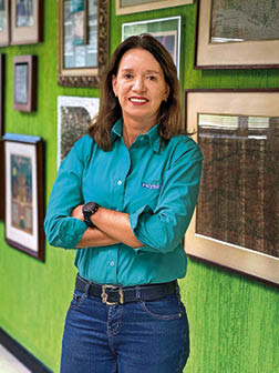 Daniela Petribú, presidente da usina