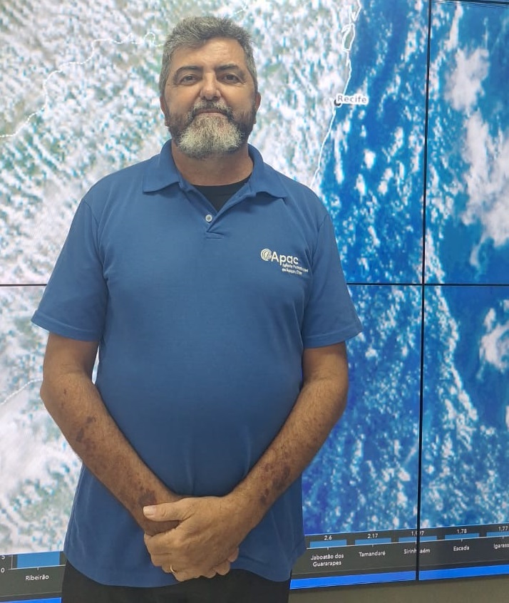 Meteorologista da Agência Pernambucana de Águas e Clima (Apac), Roberto Pereira, detalha previsão para o mês de agosto