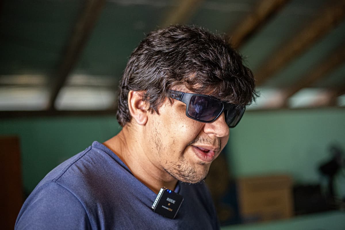 Mateus Maurício, residente da Assobecer