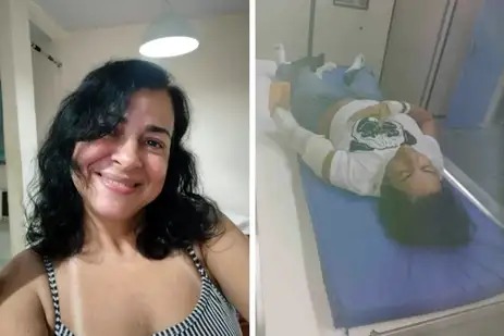 Laura Maria de Oliveira sofreu acidente de moto no início do ano passado  