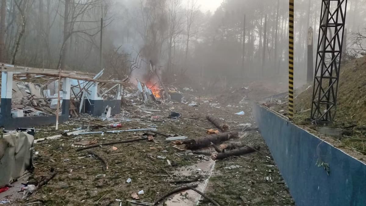 Imagens internas da empresa Enaex. 