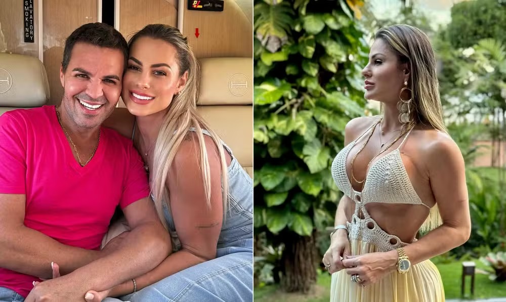 Cantor Eduardo Costa é casado com a influencer Mariana Polastreli 