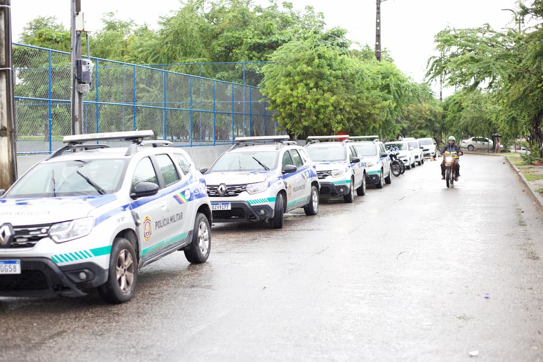 Motoqueiros se concentram no Campo do Coque para dar início ao protesto