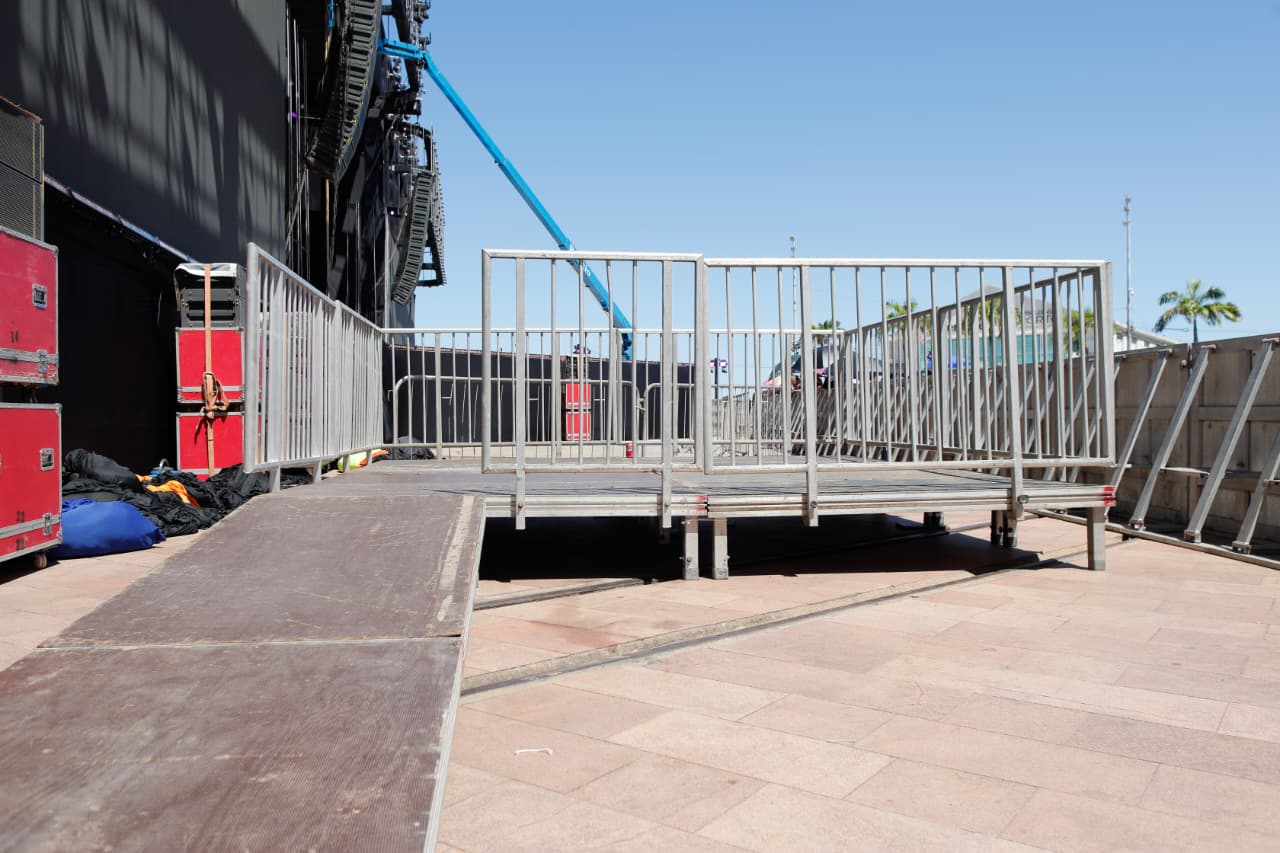 Espaço para PCD no show de Priscila Senna