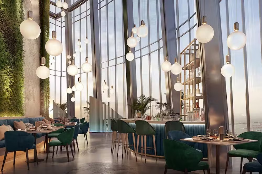 O hotel ainda está em construção e já recebeu diversos prêmios 