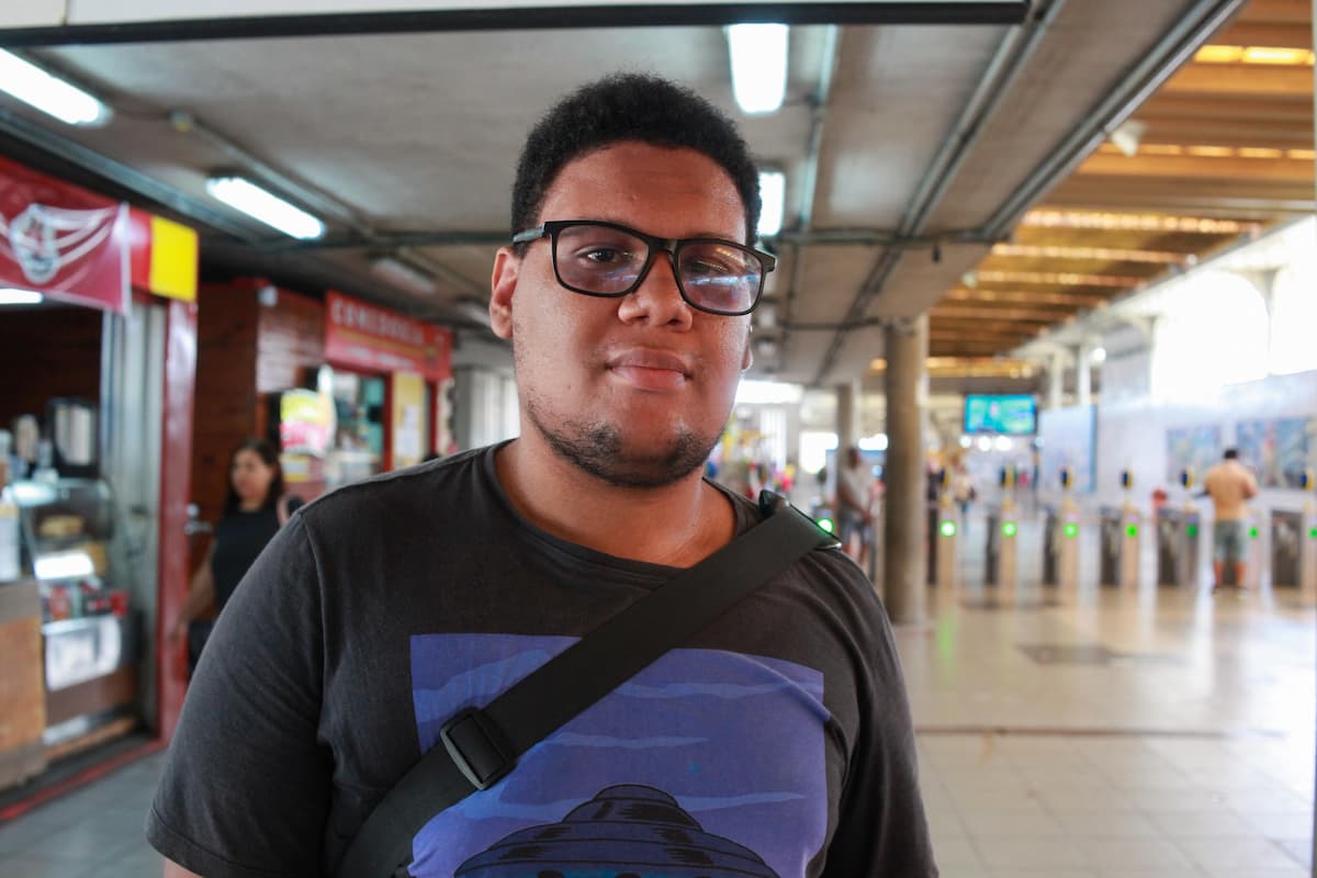 Daniel Ryan foi surpreendido com a paralisação da Linha Sul