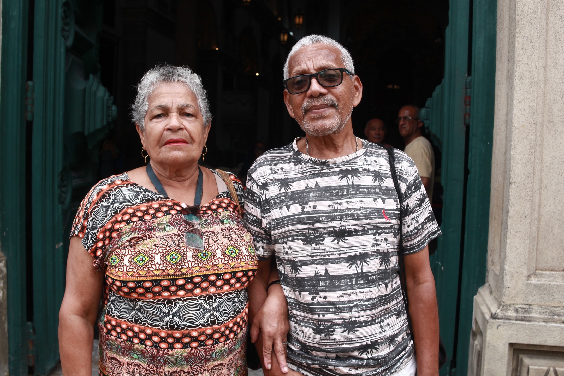 Gero de França e Fátima Coutinho sempre marcam presença na Festa de Nossa Senhora da Cabeça