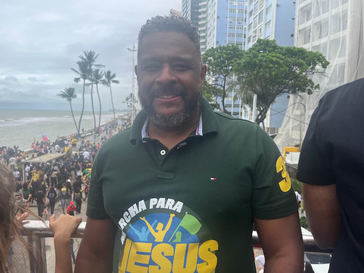 Bispo Daniel Domingo, um dos organizadores da Marcha para Jesus