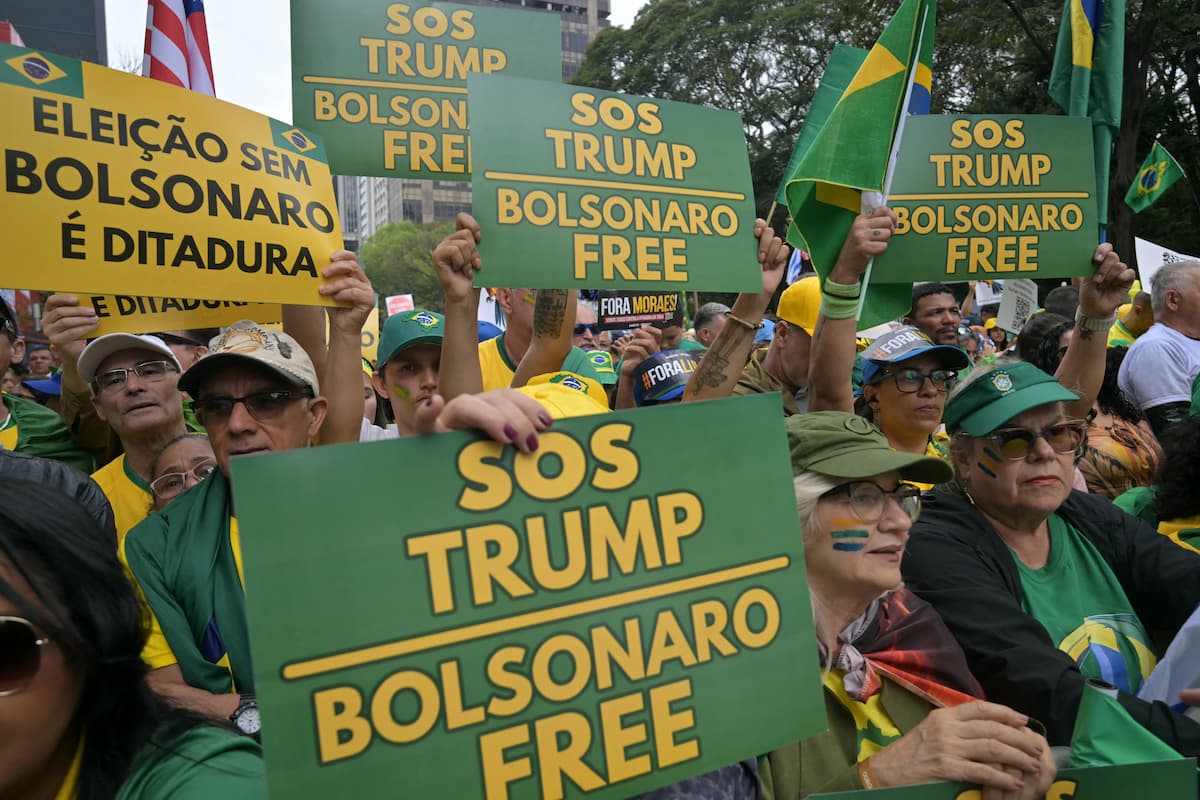 Apoiadores pedem Bolsonaro livre neste 7 de setembro 