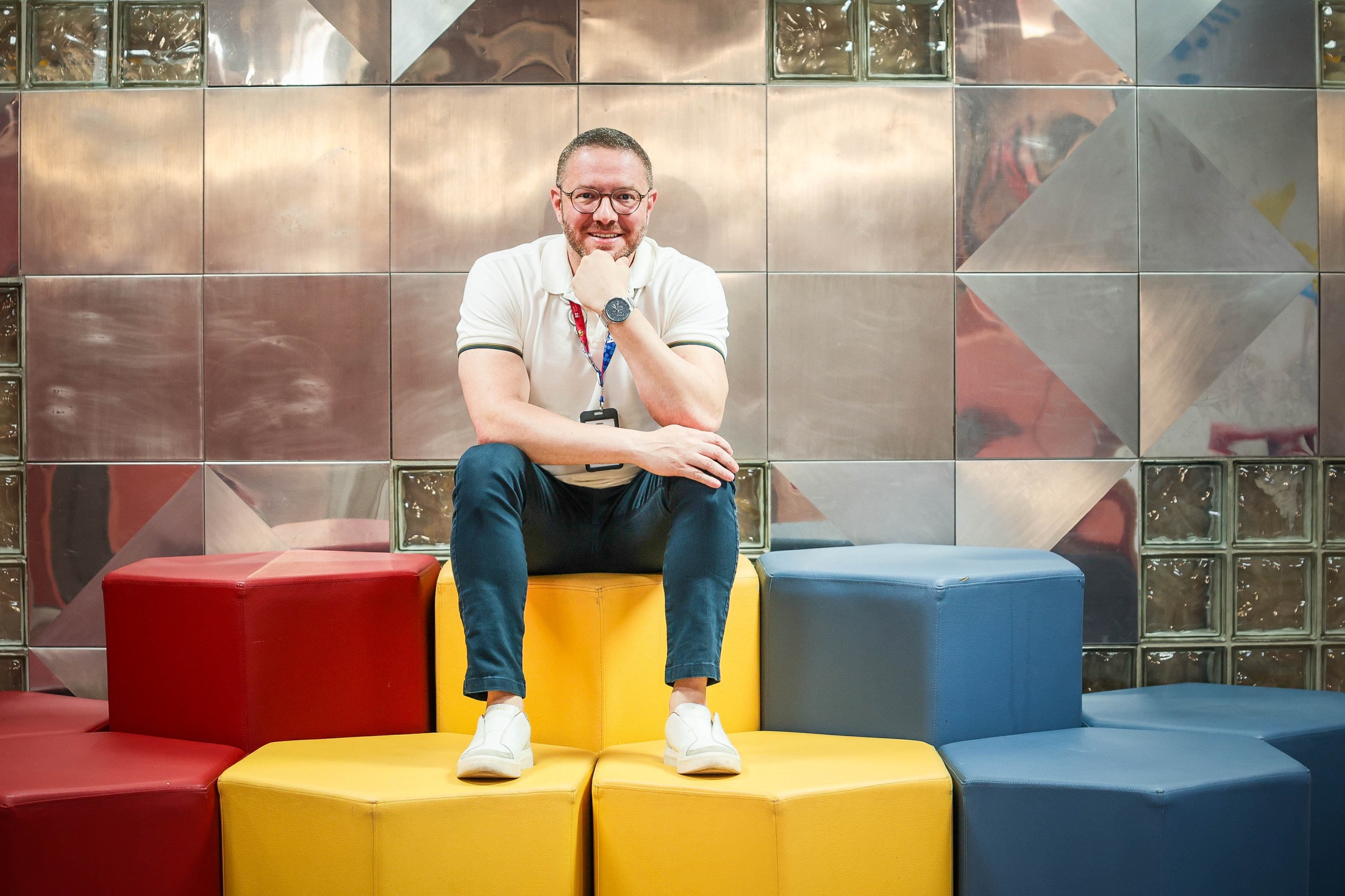 Roberto Ferreira, coordenador do Ensino Fundamental II e Médio da ABA Maple Bear