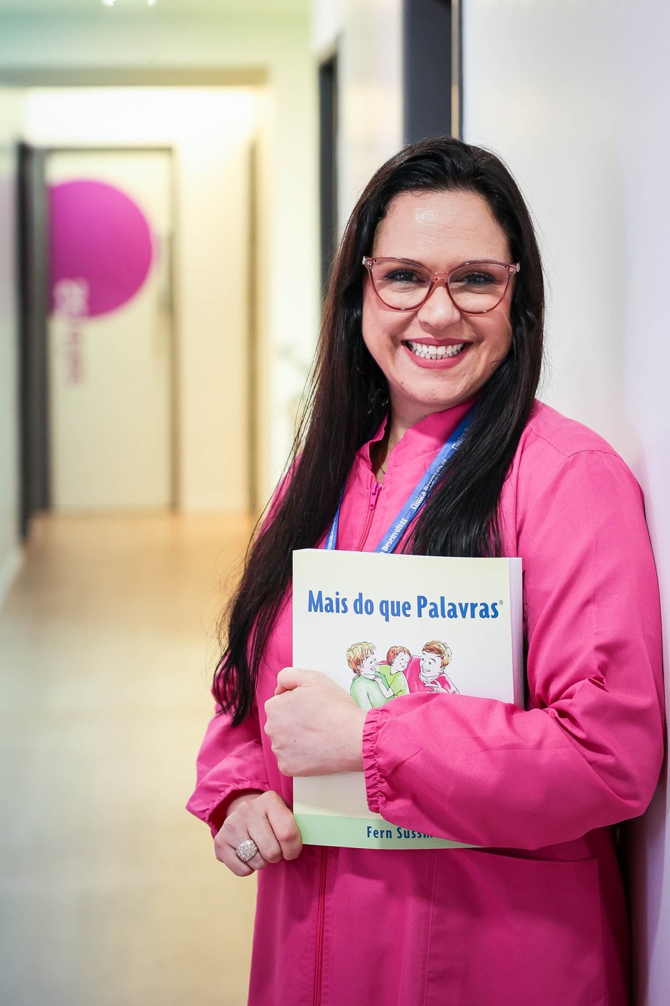 A fonoaudióloga Natalia Spinelli, fundadora da Clínica Desenvolver 