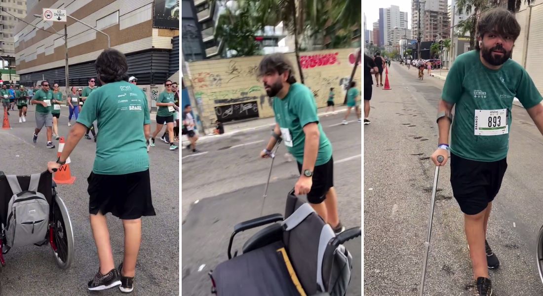 Paulo Cavalcante venceu a tetraplegia duas vezes