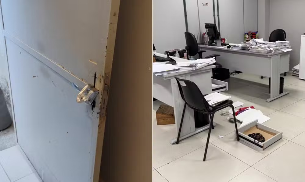 Prefeito do município de Petrópolis, Hingo Hammes (PP), conta, nas redes sociais, que o centro administrativo da prefeitura foi invadido por criminosos 