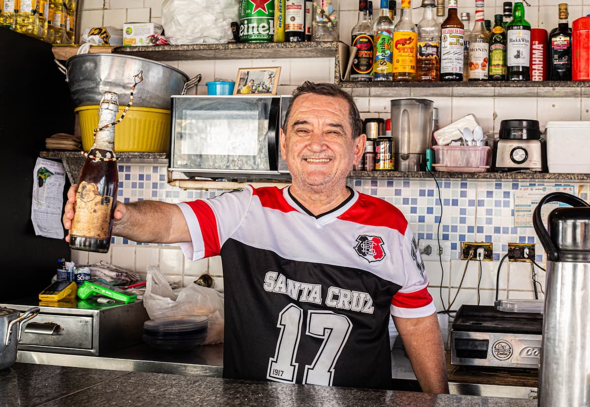 Ricardo Melo, torcedor do Santa Cruz