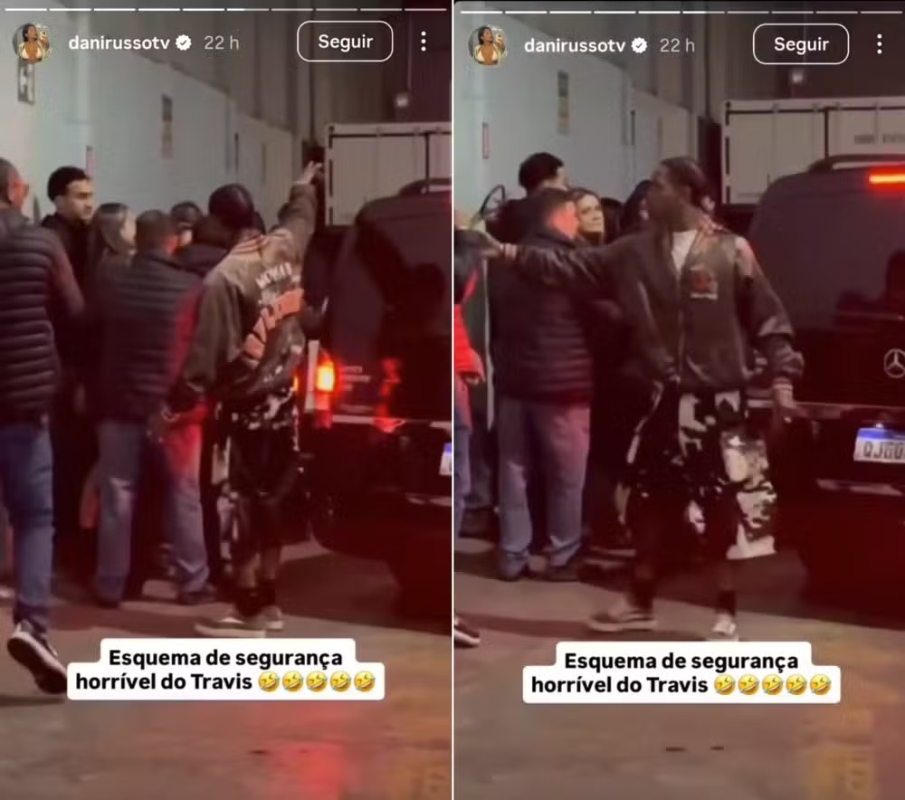 Travis Scott: Momento em que rapper americano saiu de palco em que se apresentou no The Town gerou polêmica nas redes sociais 