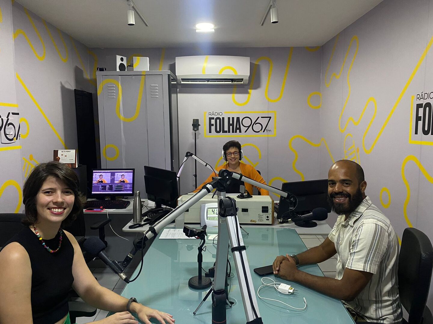 Duda Carvalho e Anderson Pierre idealizadores do Capibaribe Festival